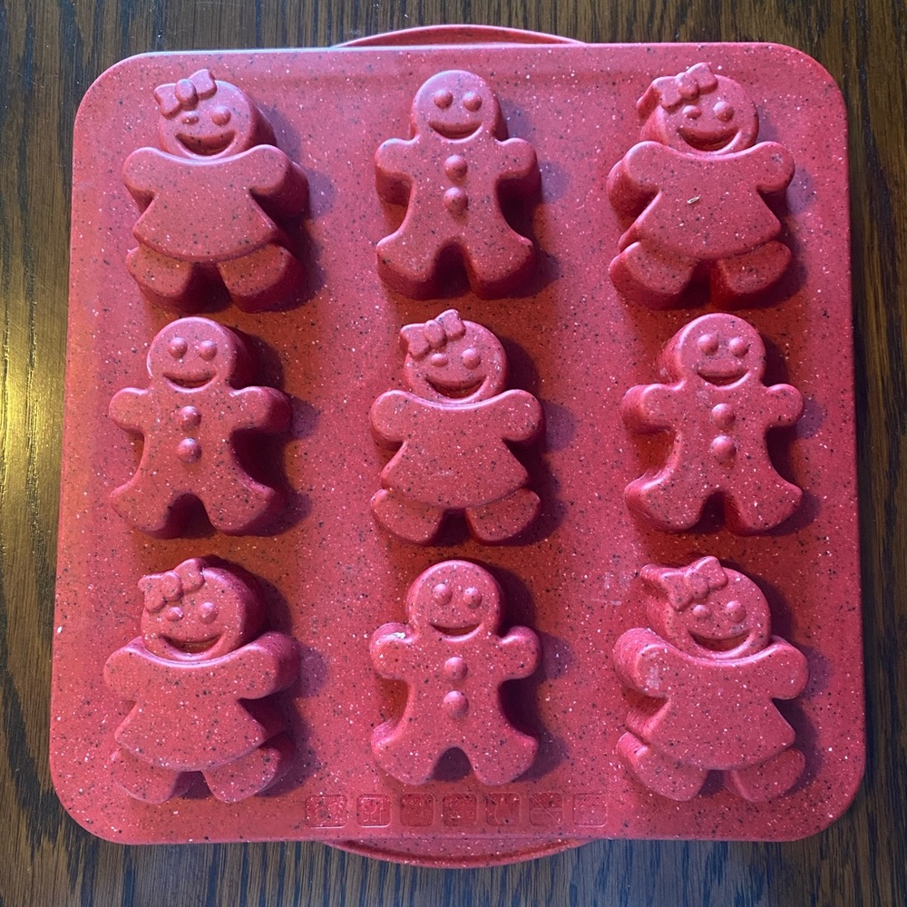 Gingerbread Silicone Mold